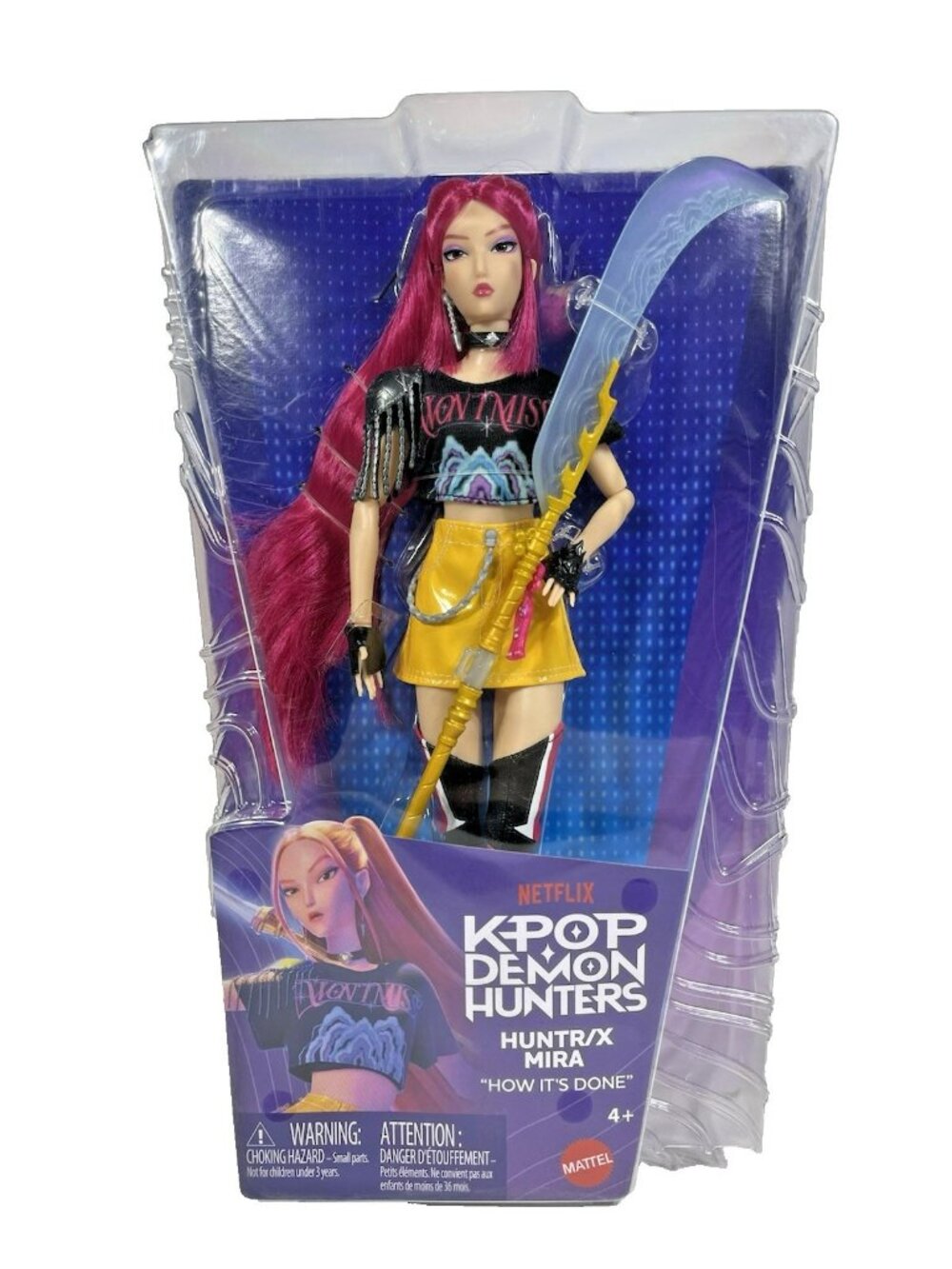 KPop Demon Hunters HUNTR/X MIRA 12" Fashion Doll and Accessories NEW 2026